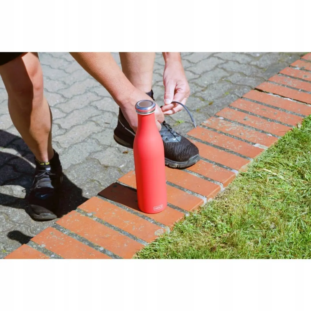 Lurch To Go Thermosfles 750ml - Roze
