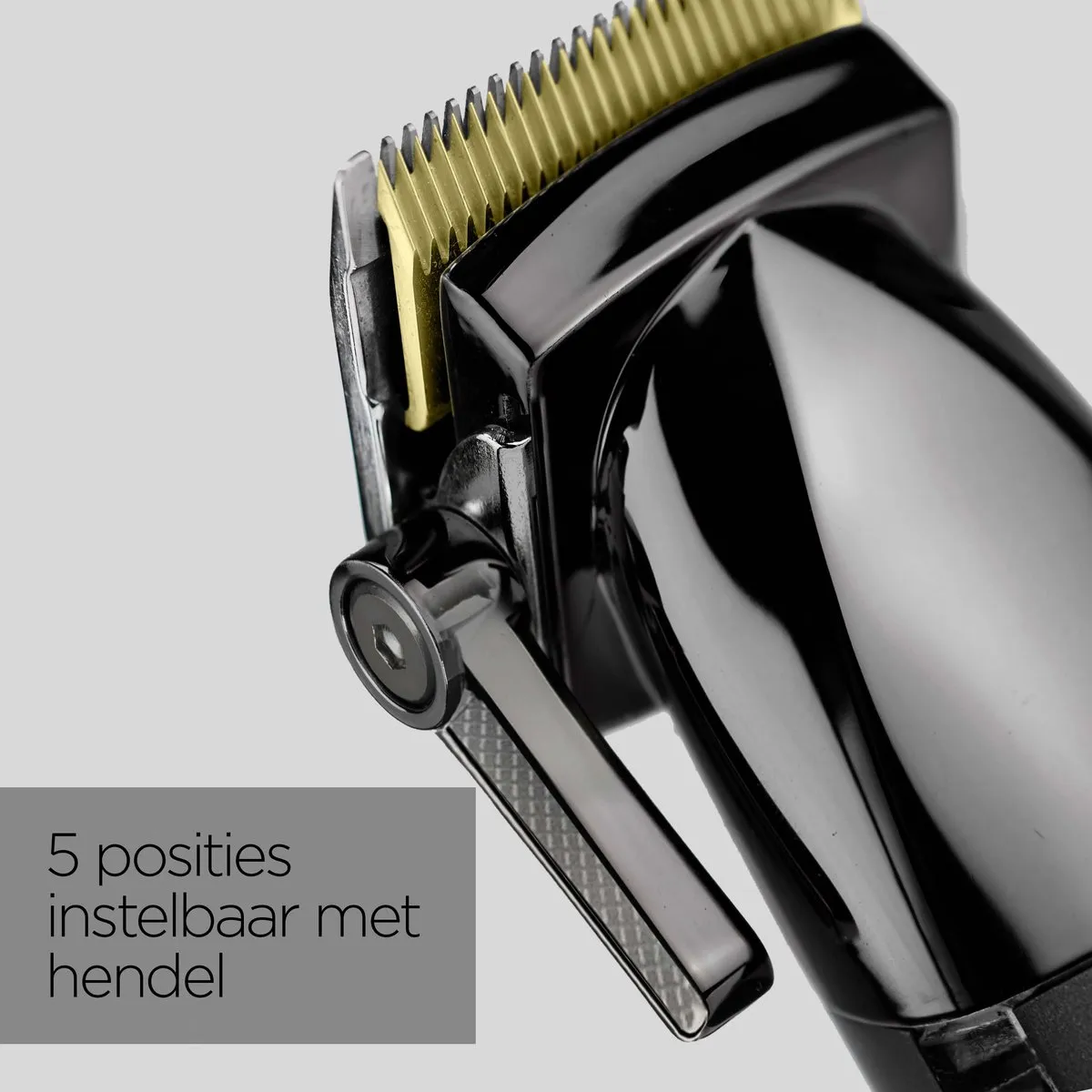 Babyliss Super-X Tondeuse E991E - 180 min Draadloos - Zwart-chroom