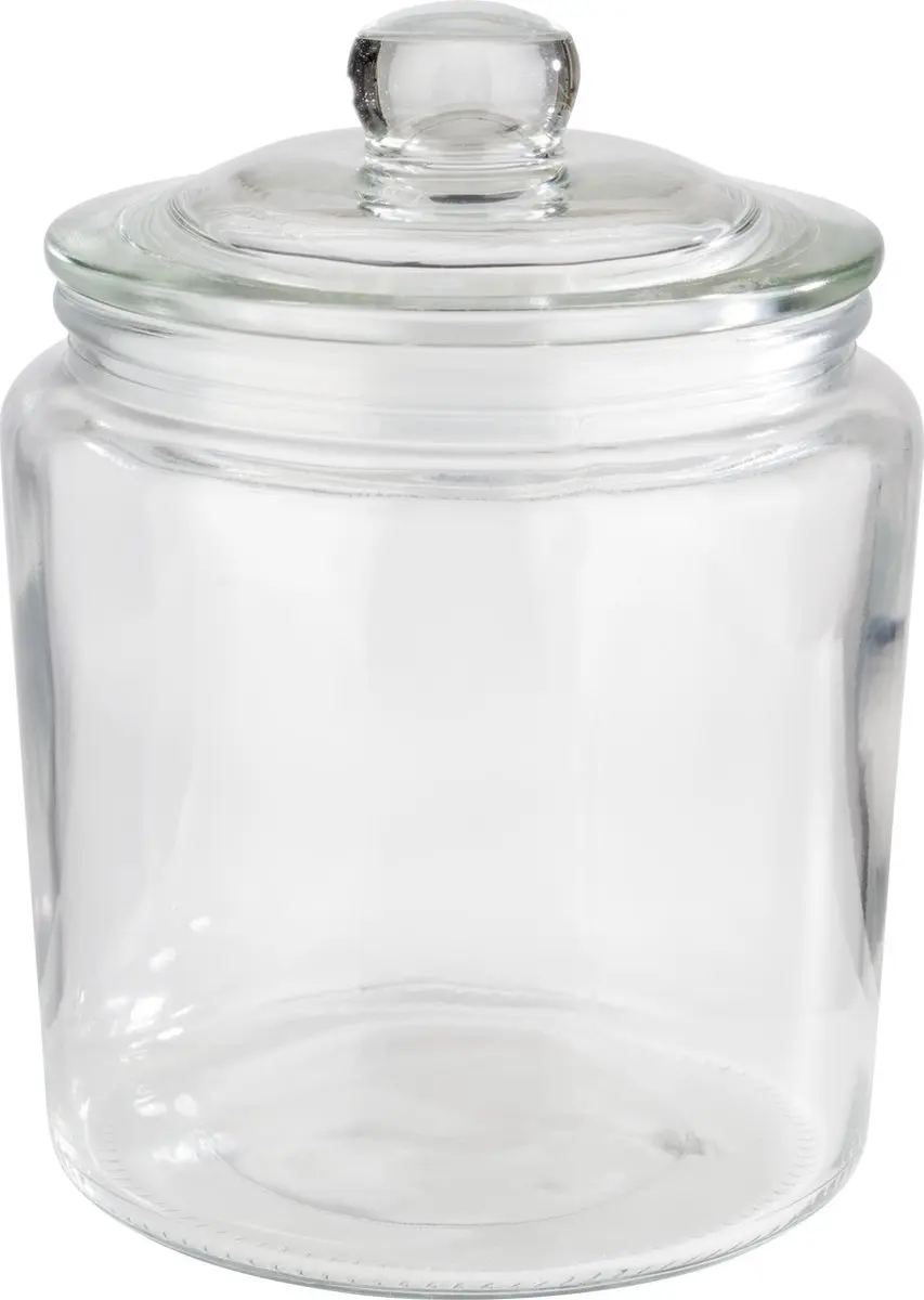 APS Voorraadpot Glas 0,9L - Horeca