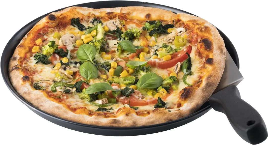 APS Pizzavorm Rond Ø28cm - Blauw Staal - Set van 4