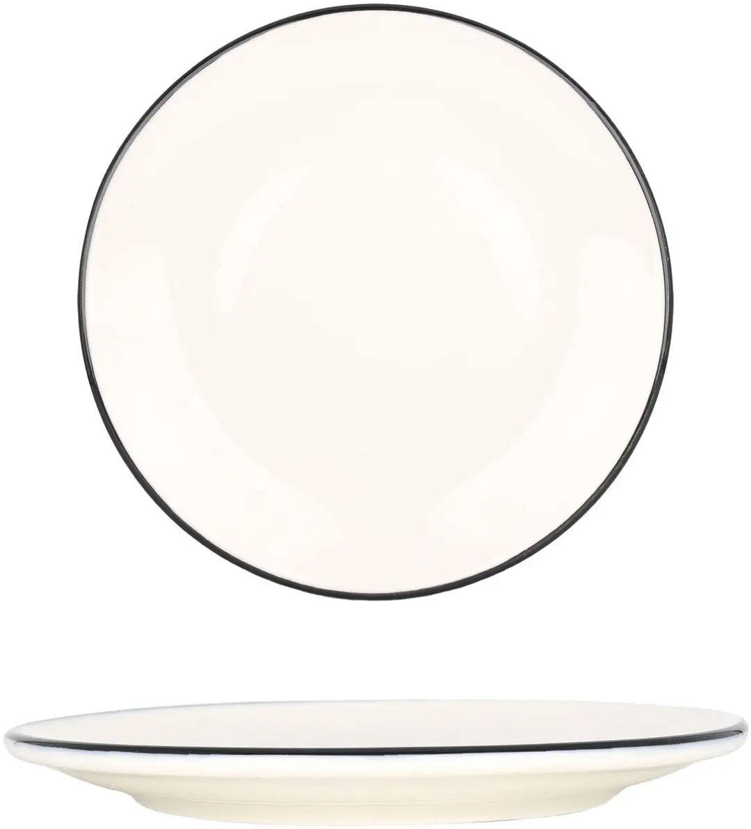 Bonna Linea Black Dessertbord 15cm