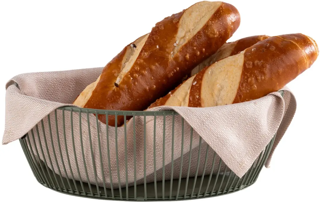 APS SVART Brood- en fruitmand 24x19cm - Wit