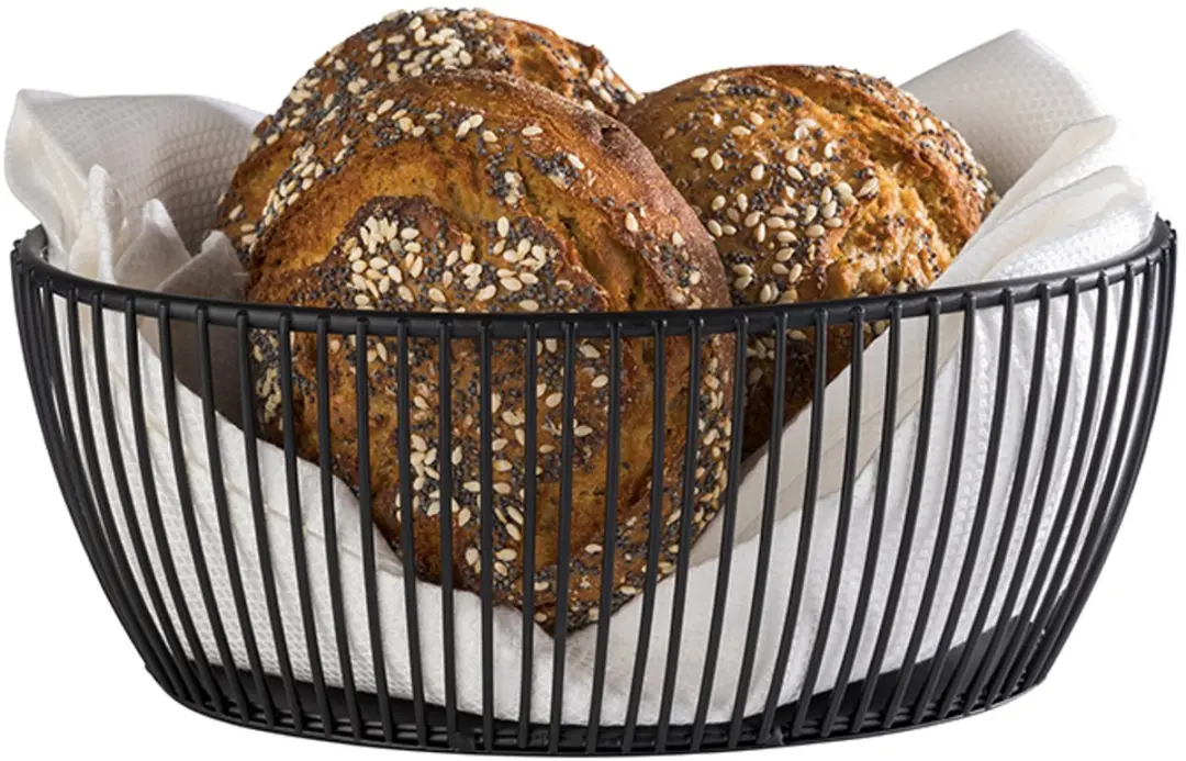 APS SVART Brood- en fruitmand 24x19cm - Wit