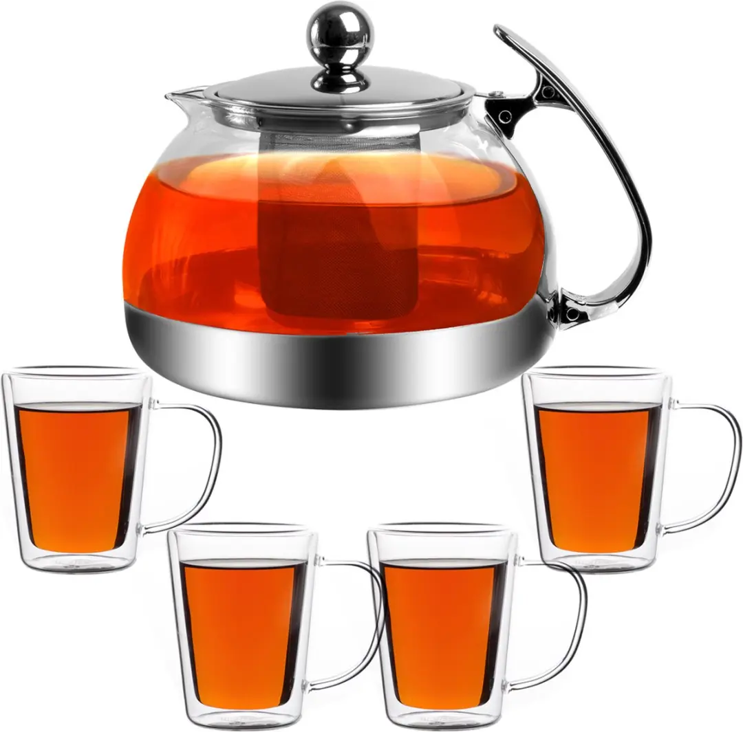 Monzana Theepot Set 1,2L