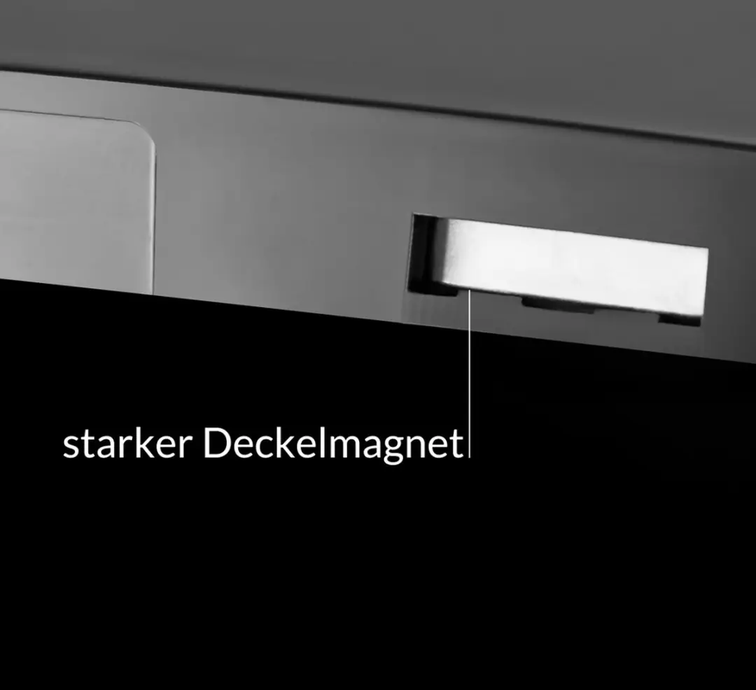 Monzana Automatische Prullenbak 50L - Sensor Zwart