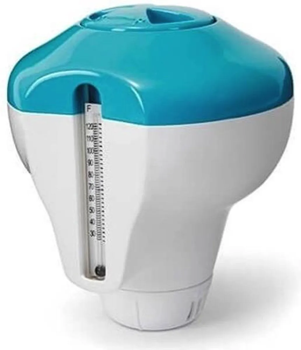 Intex 2-in-1 Chloordrijver & Thermometer