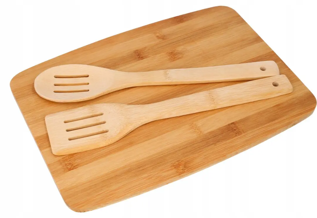 Excellent Houseware Houten Snijplank met Bamboe Pepel