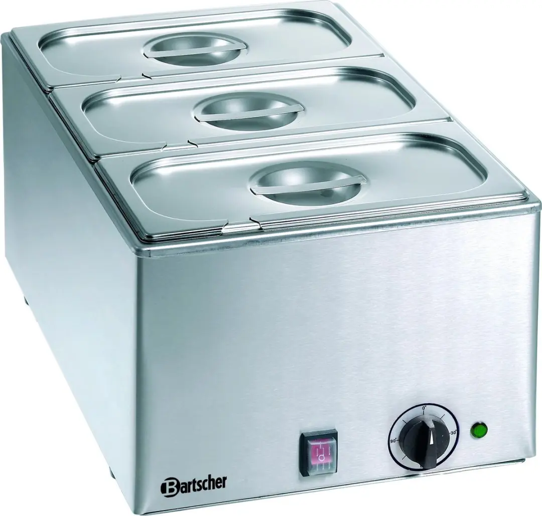 Bartscher 200233 Tafelmodel Bain-Marie 3x 1/3 GN