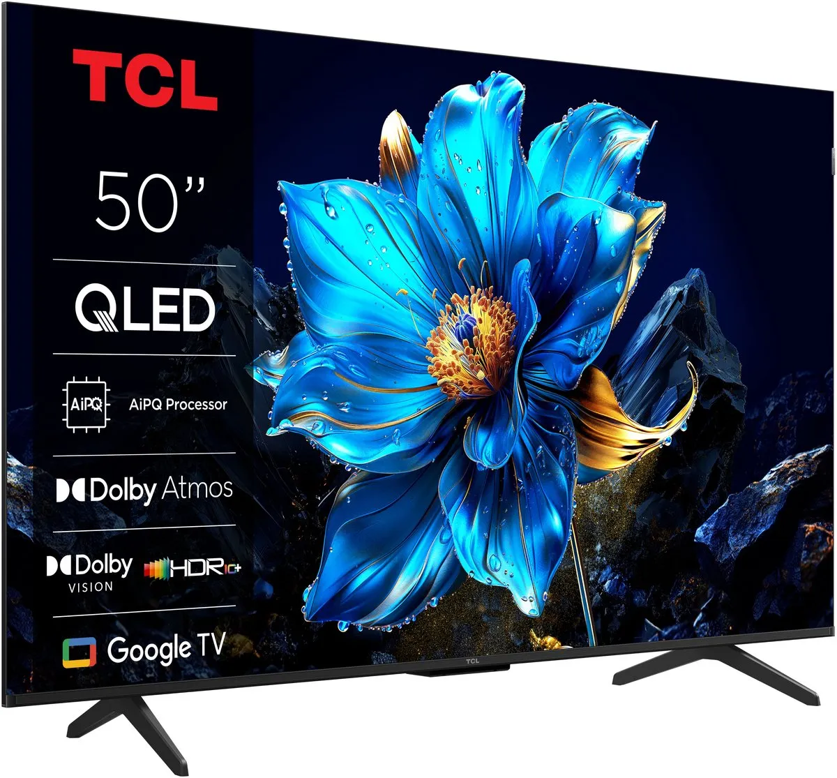 TCL 50P71K 50 inch 4K QLED TV - Zwart