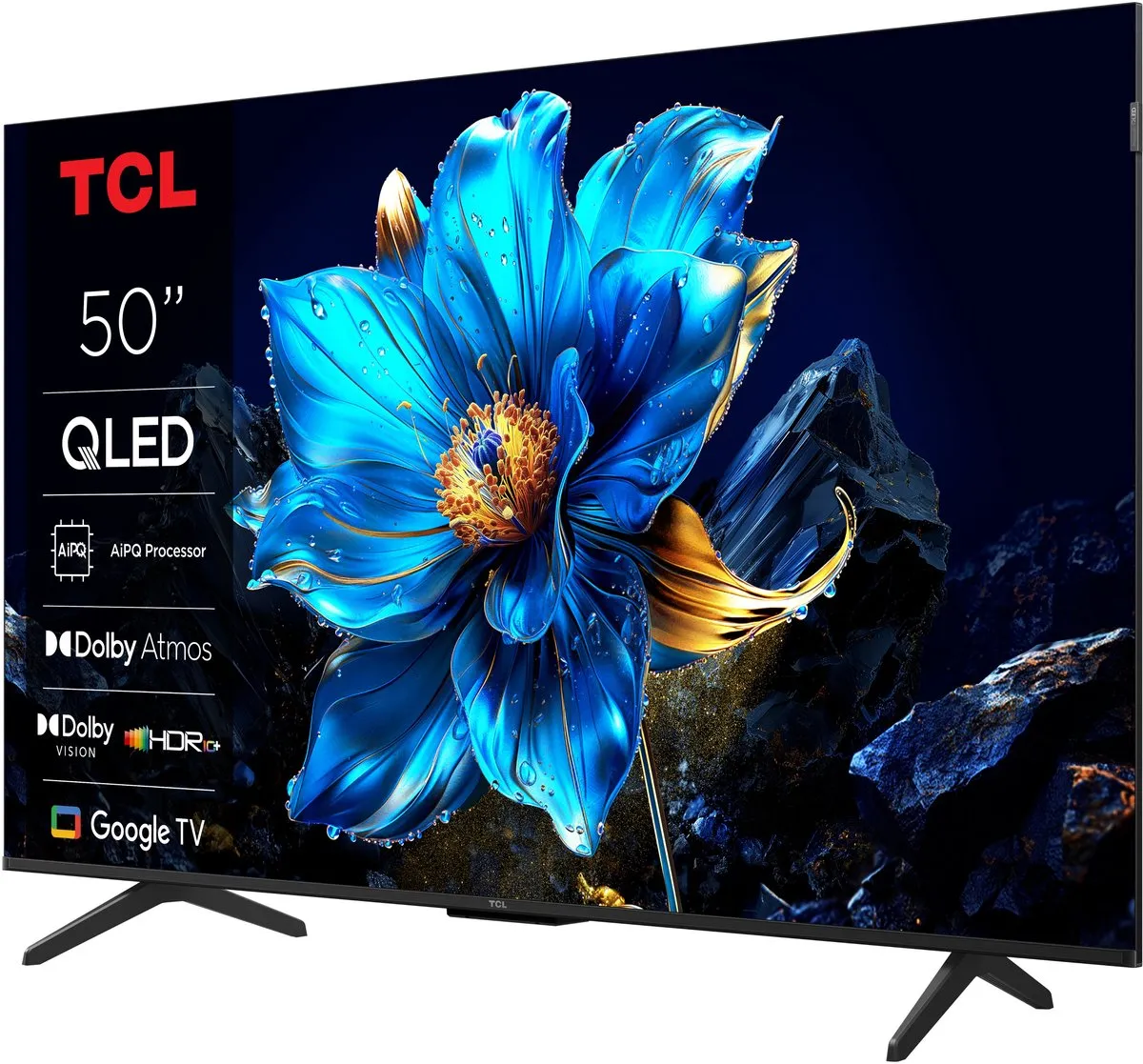 TCL 50P71K 50 inch 4K QLED TV - Zwart