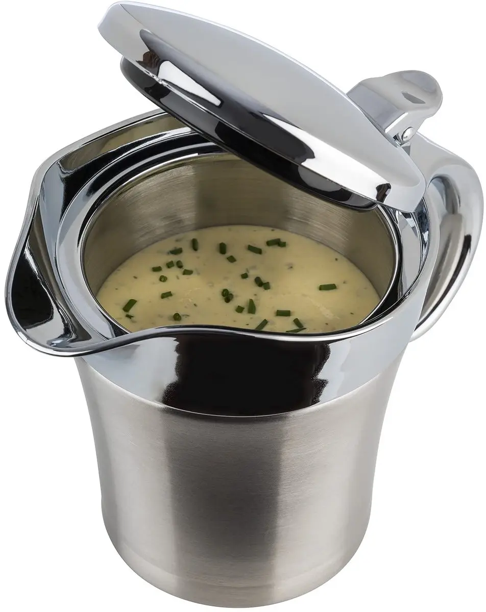 APS Sauskan 40207 - Dubbelwandig RVS - 0,4L - Zilver