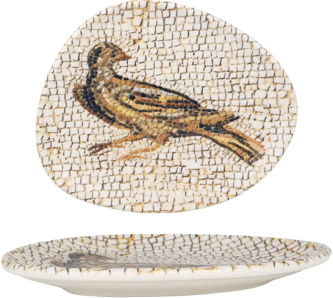 Bonna Mesopotamia Dessertbord - Multikleur - 19cm - 6 Stuks