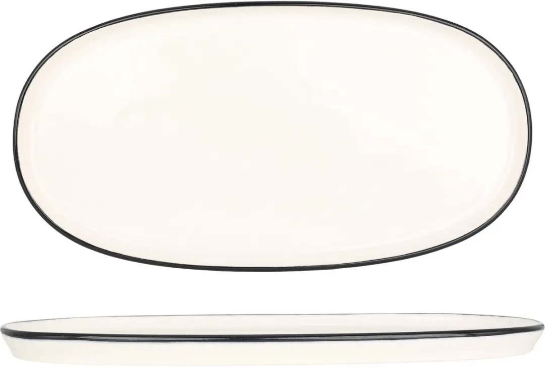 Bonna Linea Black Serveerschaal