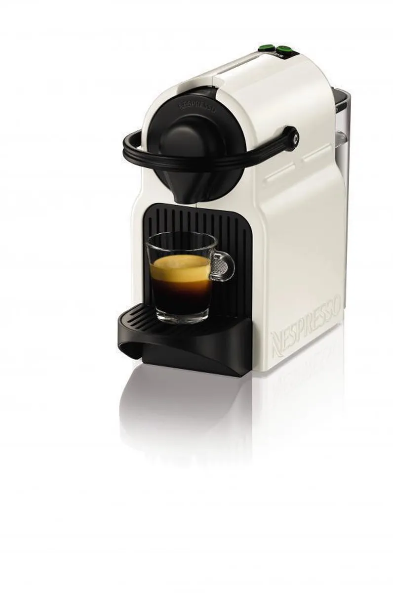 Krups Nespresso Inissia XN1001 - Koffiecupmachine - Wit - Compact - Energiezuinig - Voor Nespresso Cups