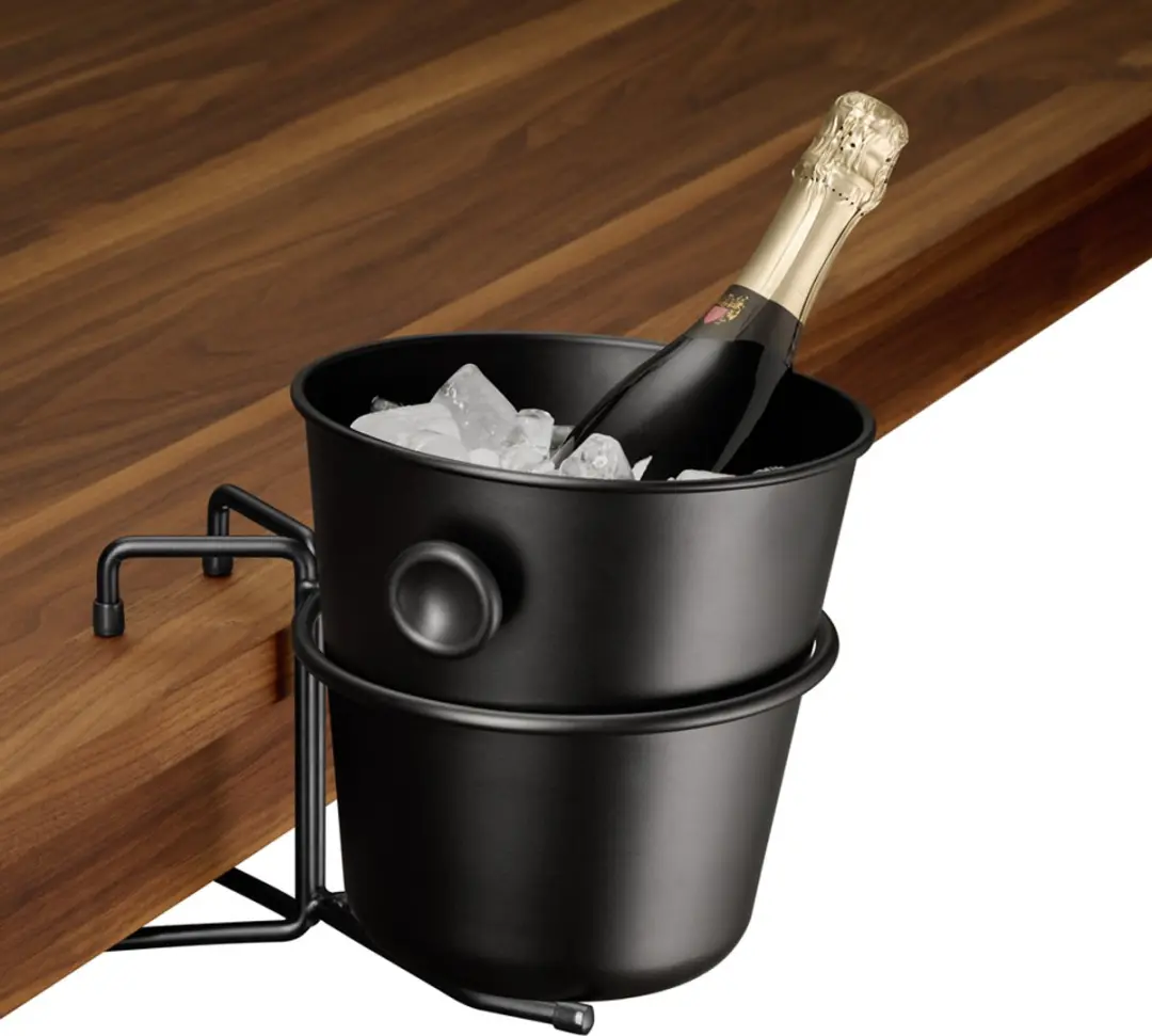 APS Wijn-/Champagnekoeler 8L - Zwart