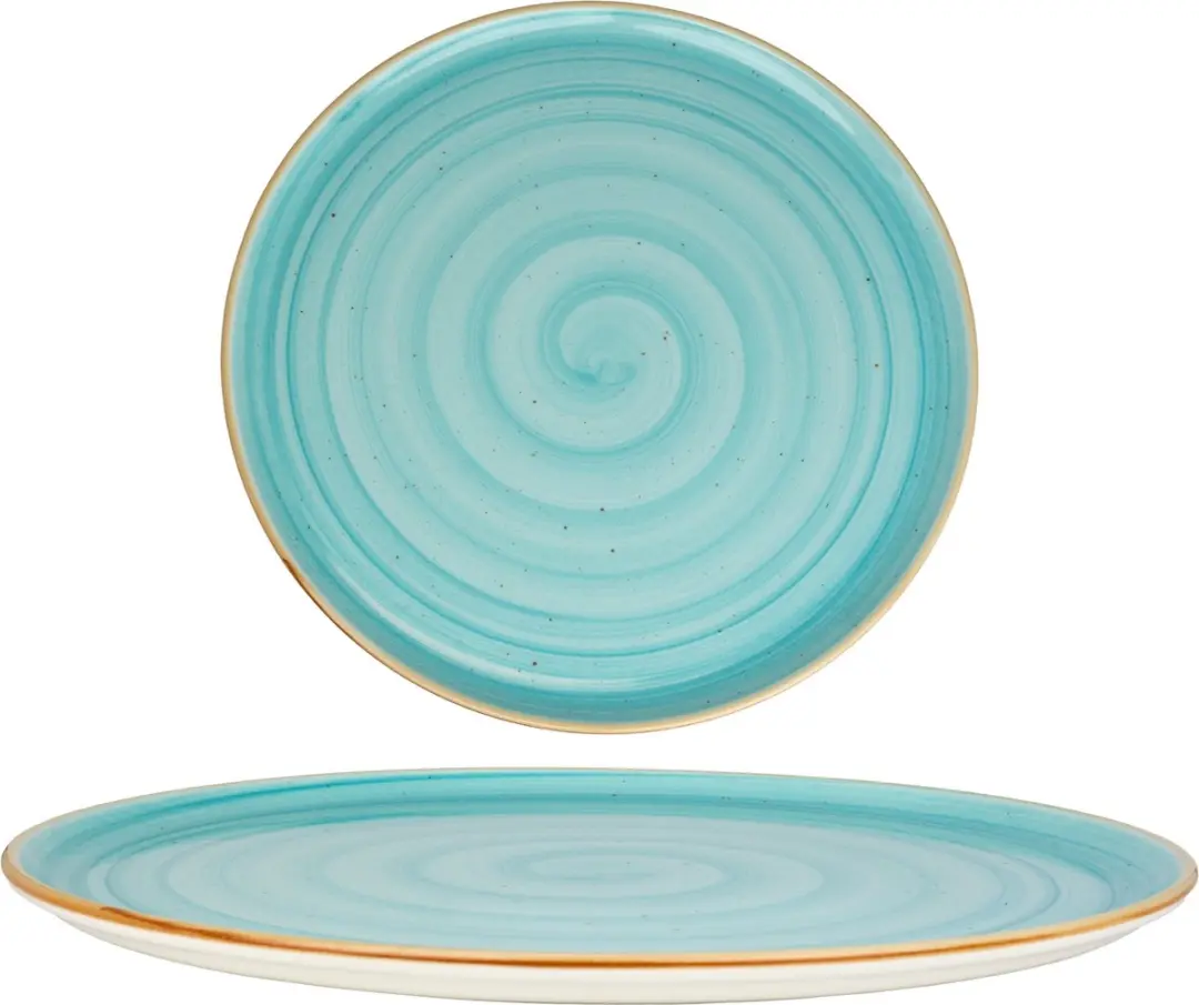 Bonna Pizzabord Aqua - 32cm - 2 Stuks