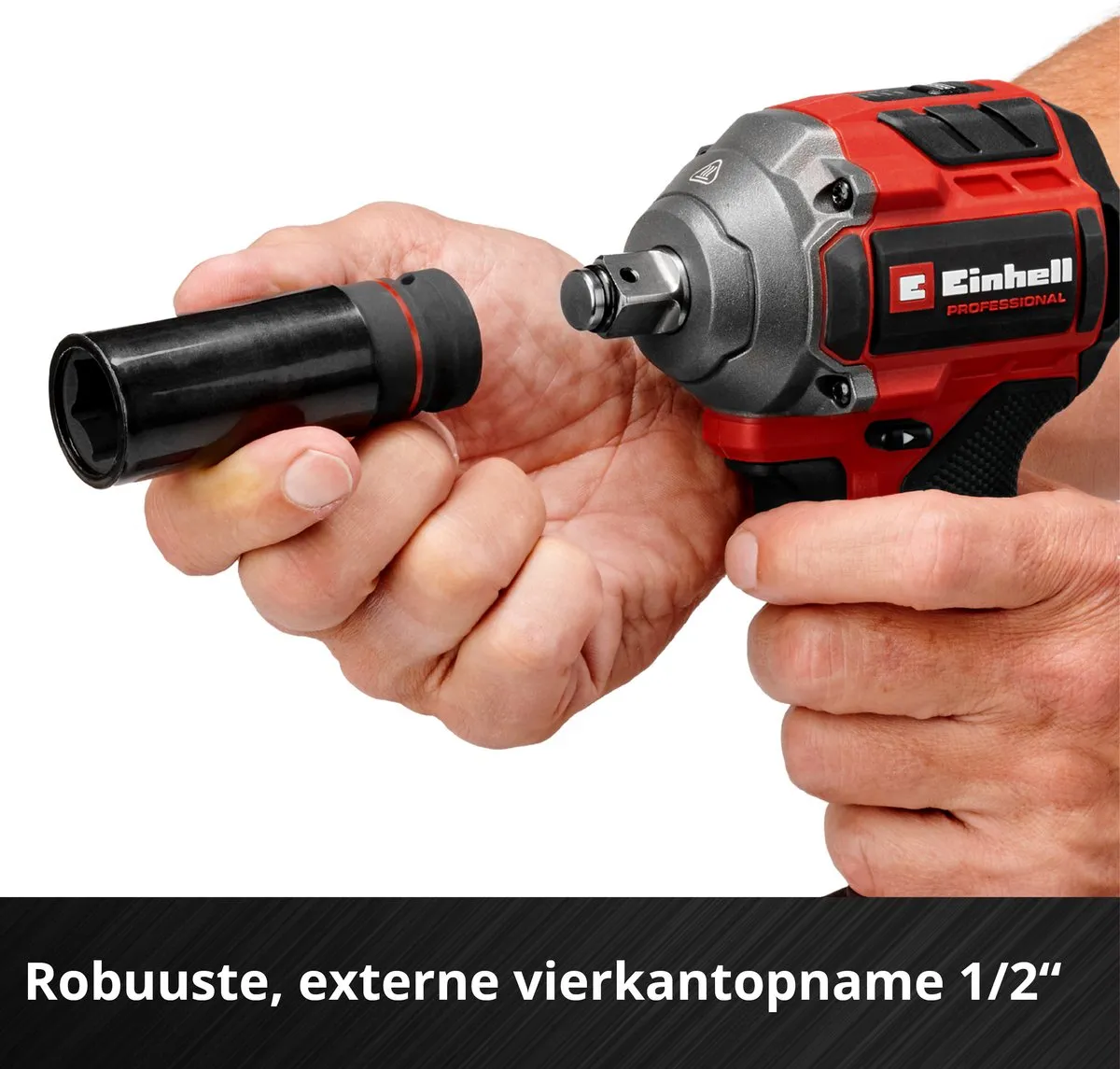 Einhell Professional TP-CW 18/260-C Li BL Accu Slagschroefmachine - Solo - 260 Nm