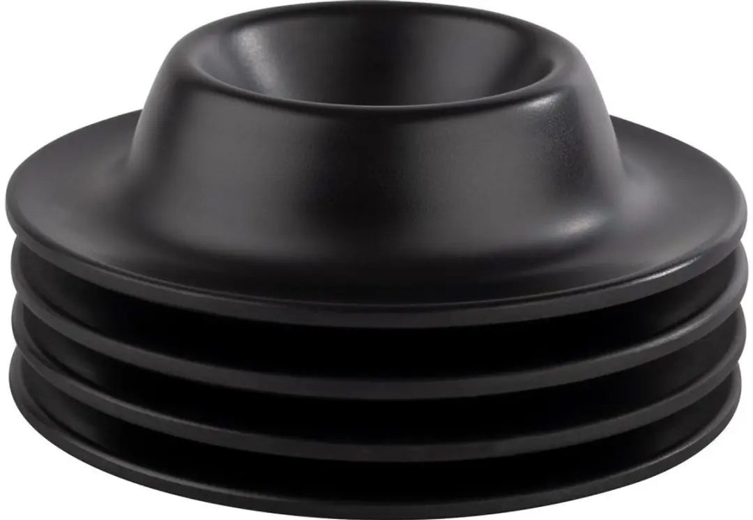 APS Eierdopjes Melamine - Zwart - 4 Stuks