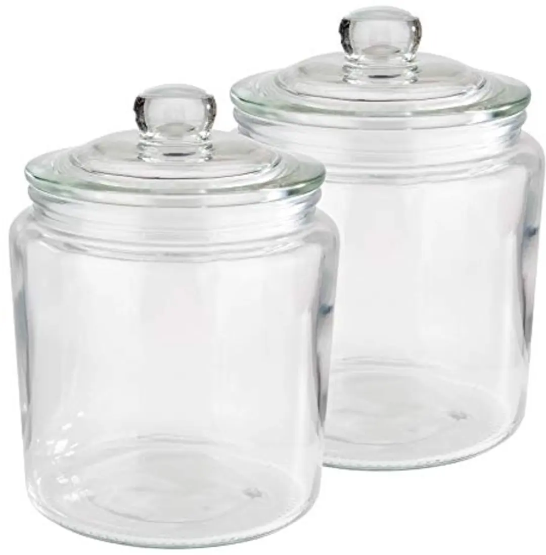 APS Classic Voorraadpot Glas 0,9L - Set van 2 - afbeelding 6 van 6