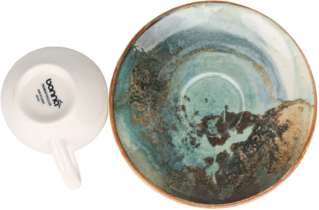 Bonna Futura Espresso Set 6-delig - 80cc - Multikleur