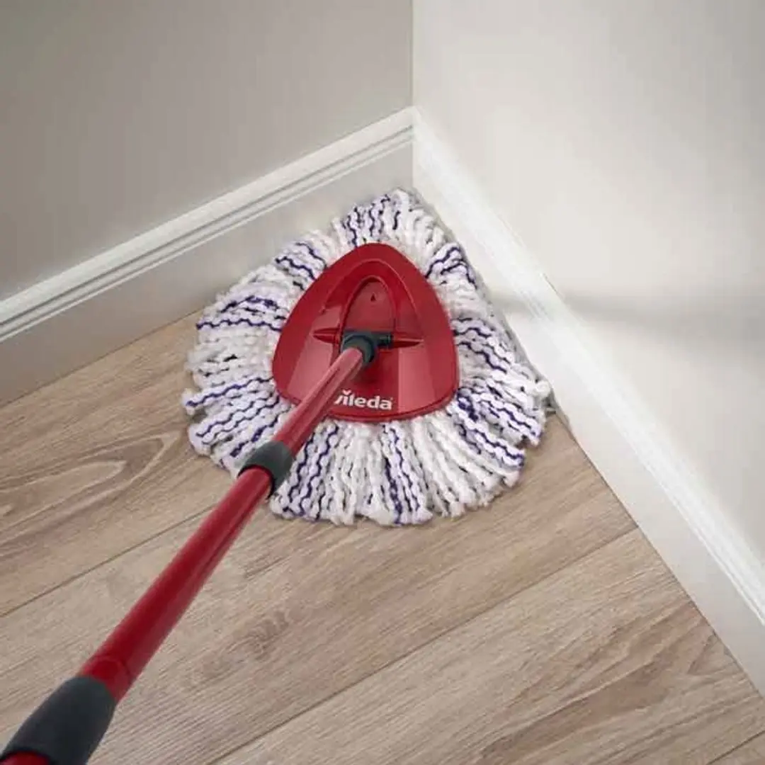 Vileda Turbo 3w1 Dweilset - Draaiend - Rood