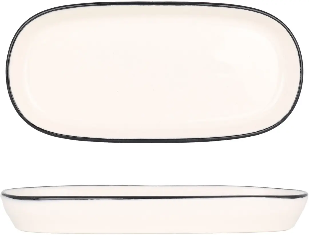 Bonna Linea Serveerschaal Porselein 14cm