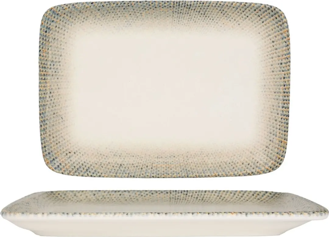 Bonna Sway Serveerschalen - 23x16cm - Multikleur - 2 Stuks