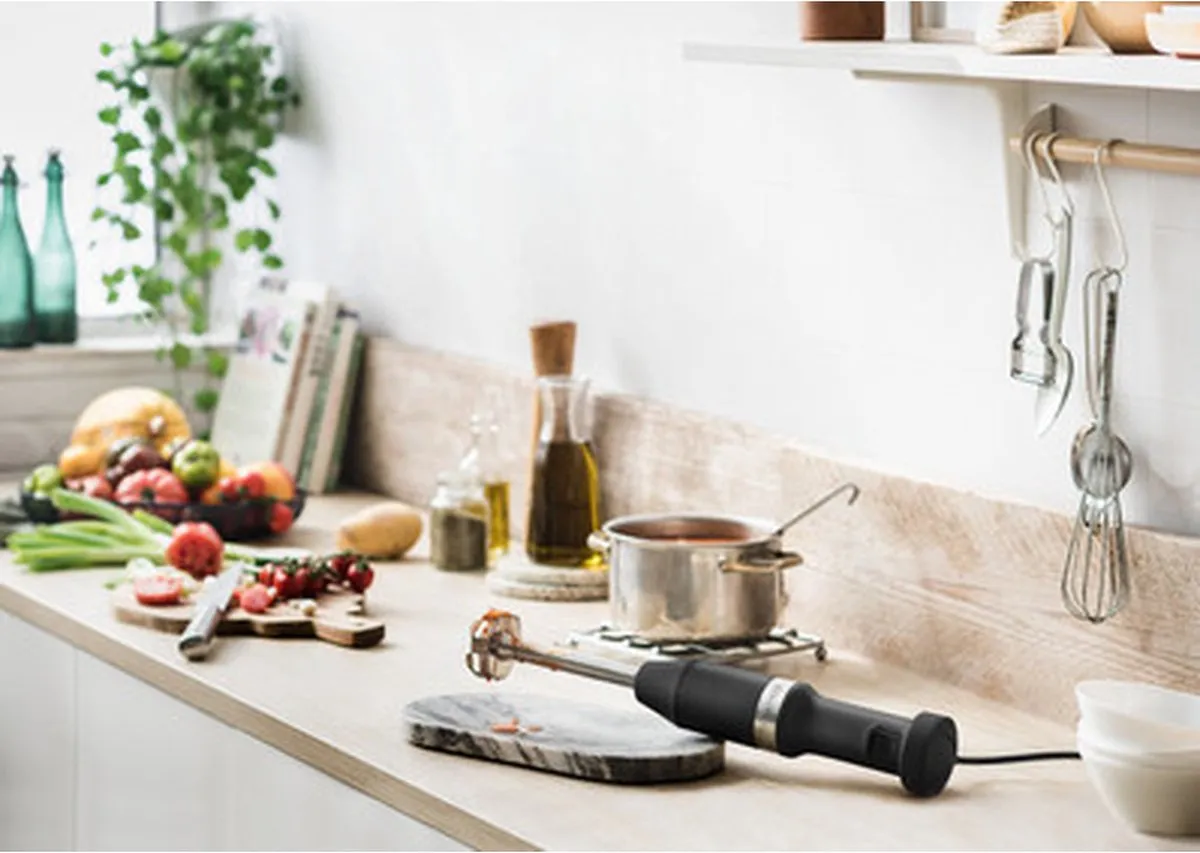 KitchenAid Staafmixer 5KHBV83EBM - 180W - Mat zwart