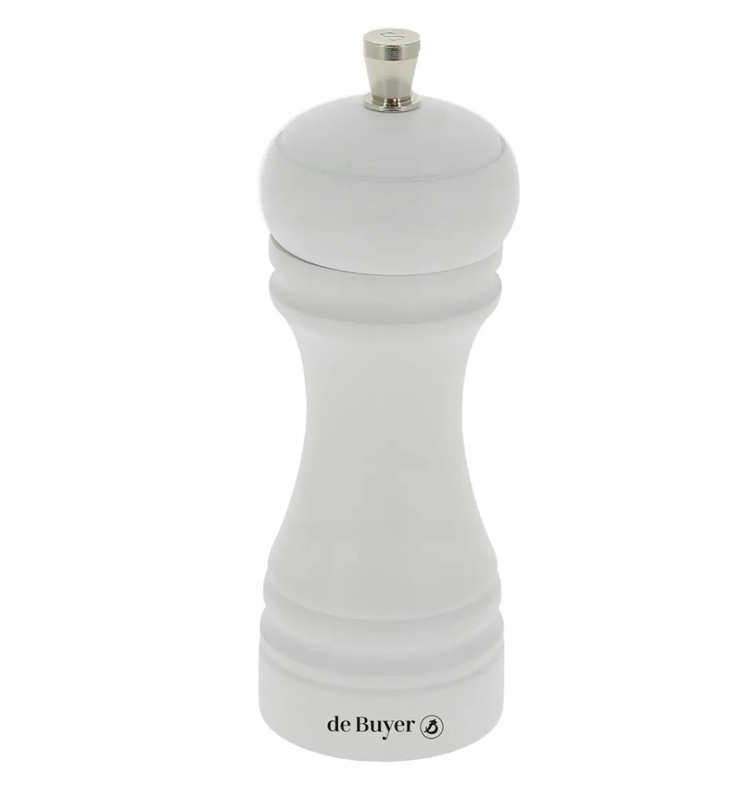 DeBuyer Java Zoutmolen 14cm - Mat Wit