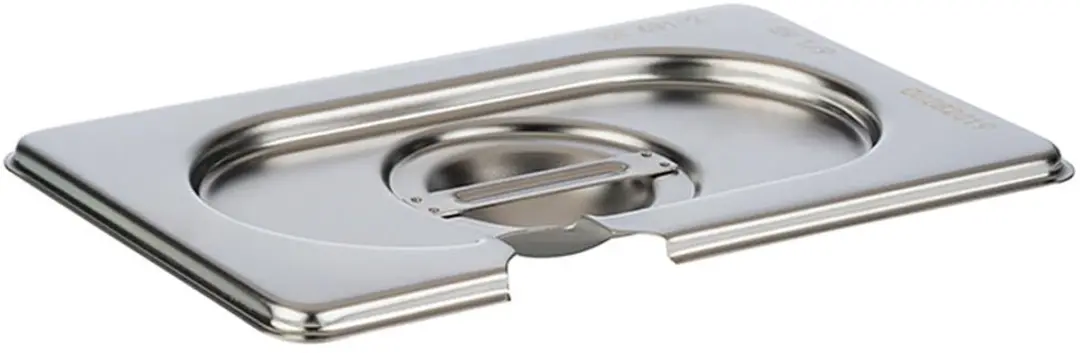 APS GN 1/9 Deksel 105x175mm - RVS - met lepeluitsparing