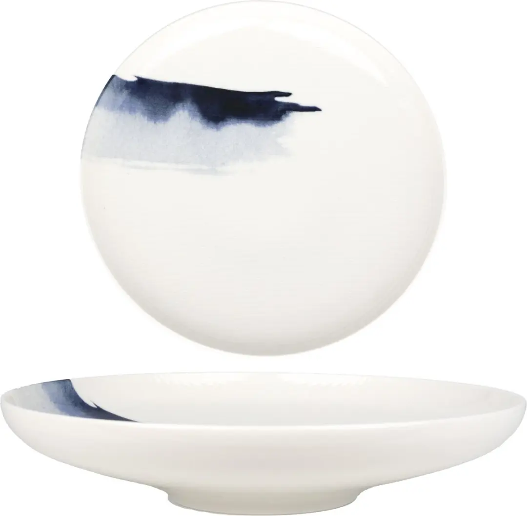 Bonna Blue Wave Serviesset 24-delig - Porselein - 6 Personen