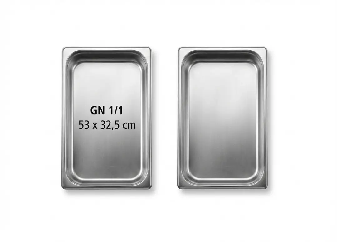 APS Gastronormbak GN 32,5x53cm - 1,25L RVS