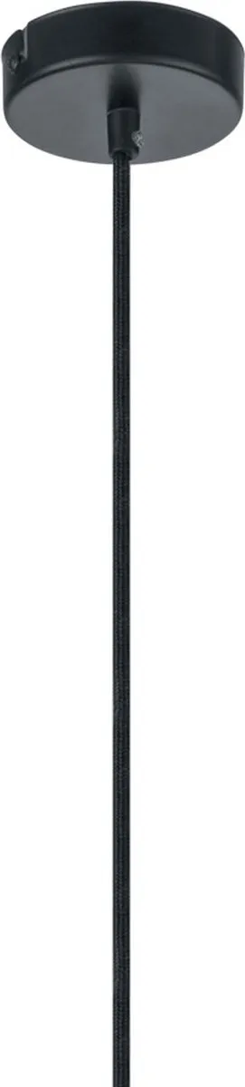 Eglo Embleton 1 Hanglamp E27 - Ø30,5cm - Zwart/Koper