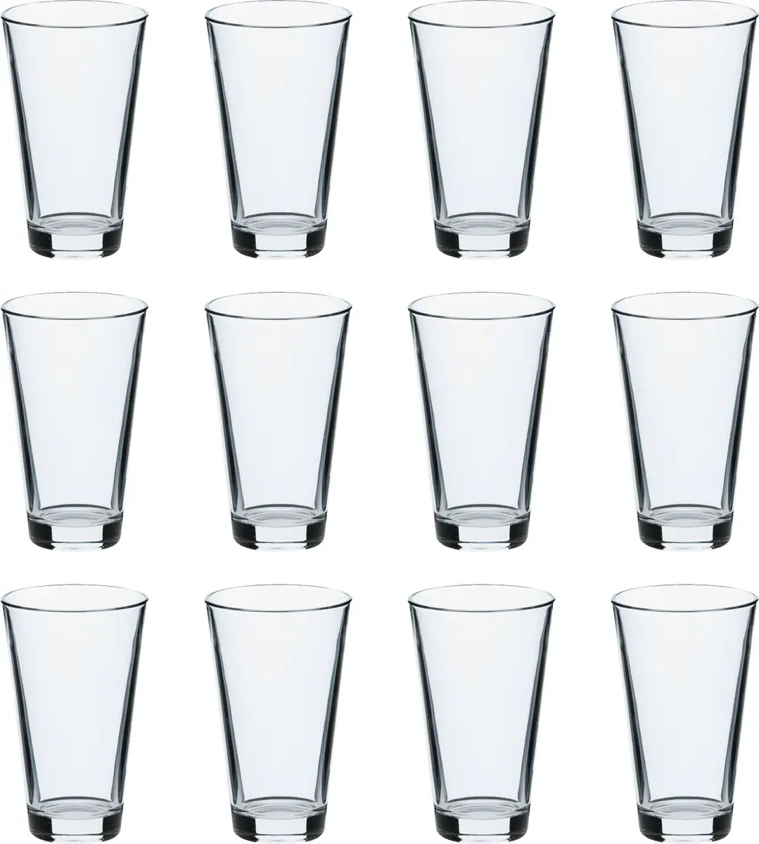 Borgonovo Tapper Bierglas 33cl - 12 Stuks