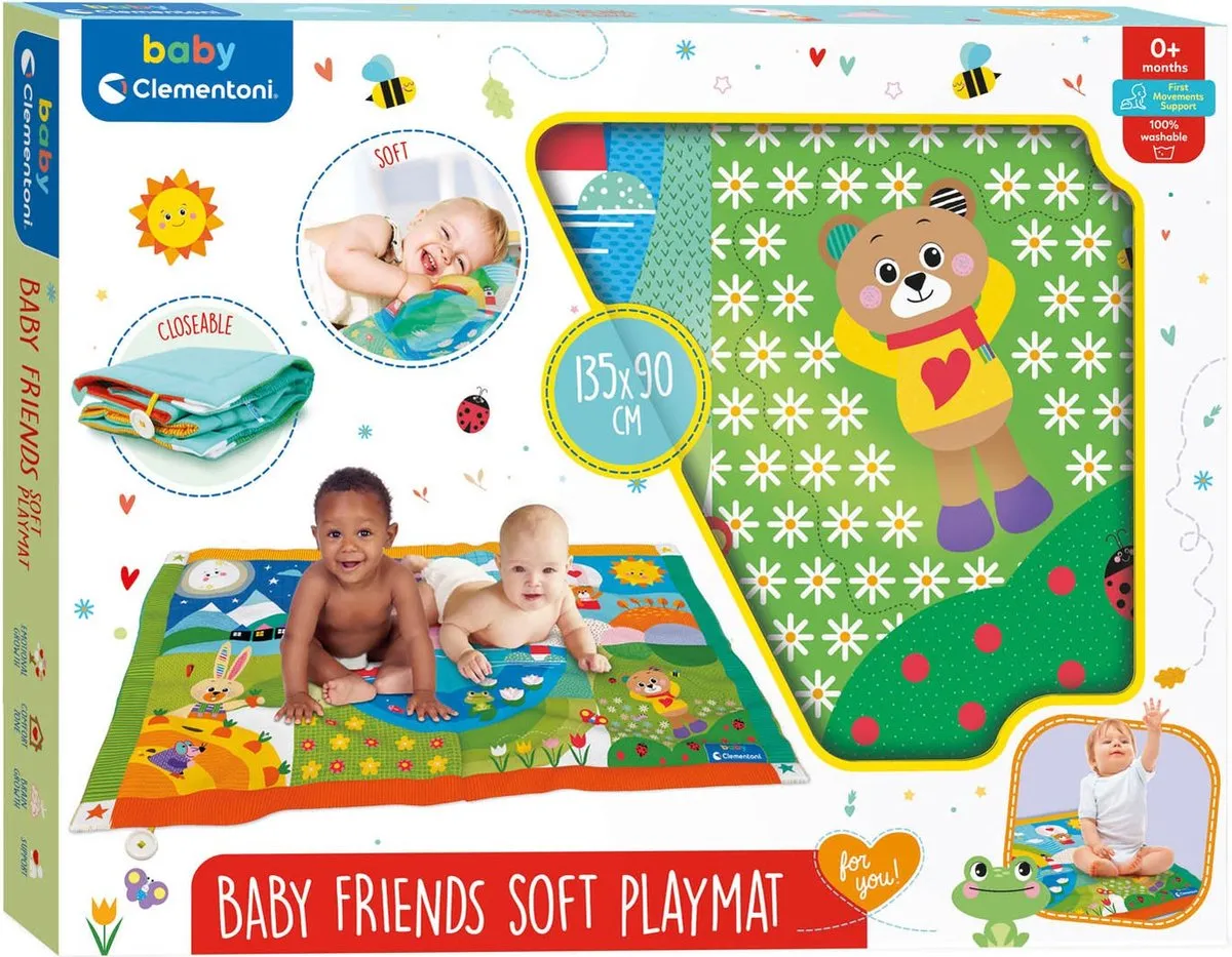 Clementoni Speelkleed Meerkleurig - 0-36 maanden - afbeelding 3 van 6
