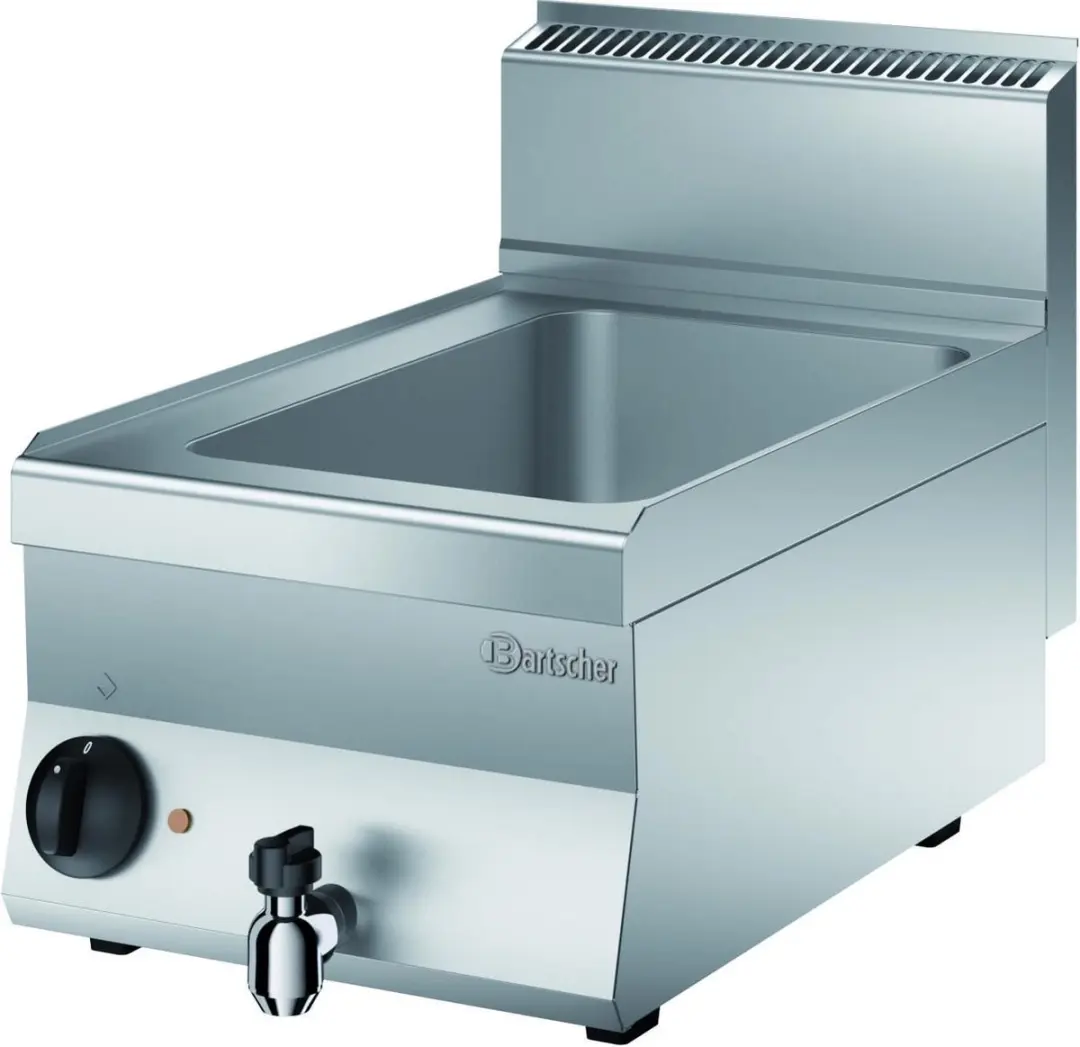 Bartscher 115111 Bain-Marie Tafelmodel - 1x 1/1 GN - RVS