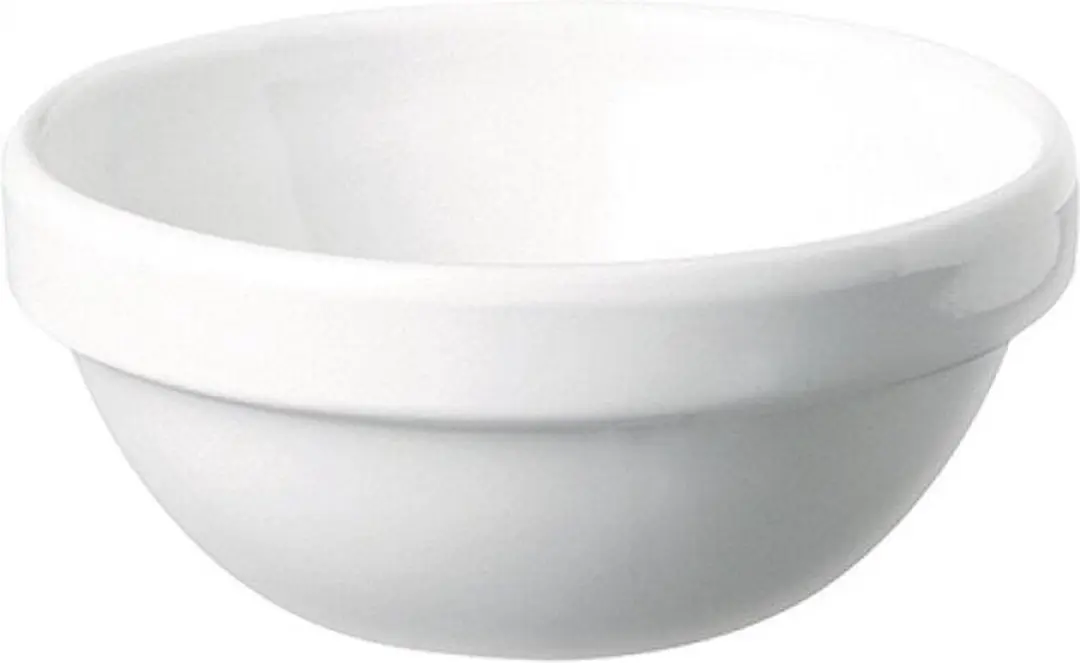 APS Float Vierkante Melamine Kom GF098 - 25x25cm Wit