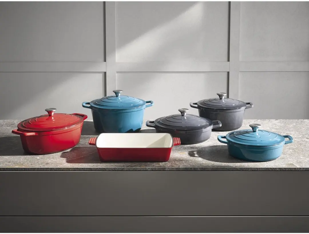 APS 5 Sterren Braadpan 4L - Ø25cm Antraciet/Crème