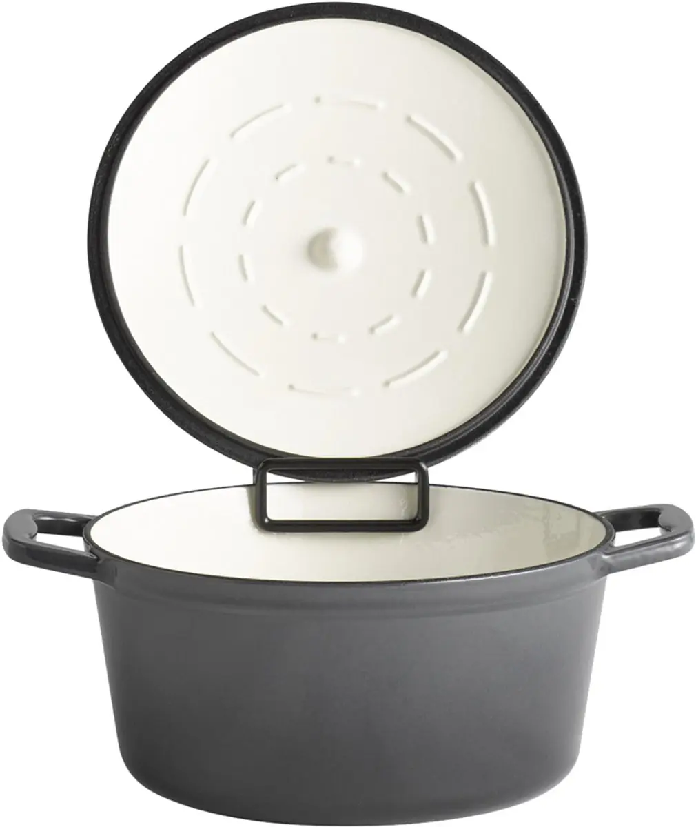 APS 5 Sterren Braadpan 4L - Ø25cm Antraciet/Crème - afbeelding 6 van 6