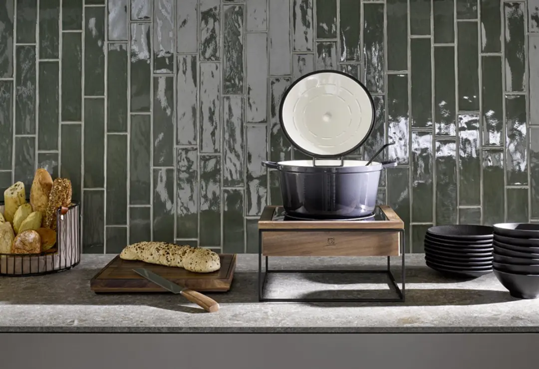 APS 5 Sterren Braadpan 4L - Ø25cm Antraciet/Crème