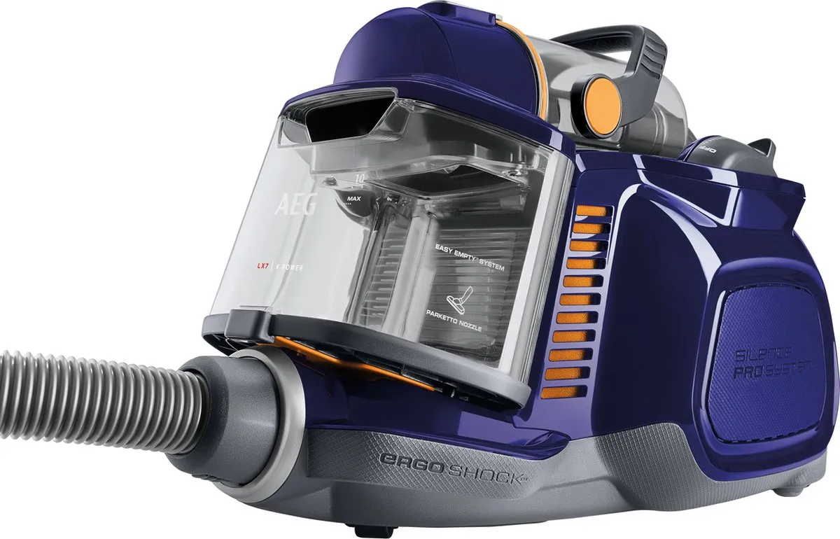 AEG LX7-2-DB Stofzuiger - 750W - 1.4L - Blauw
