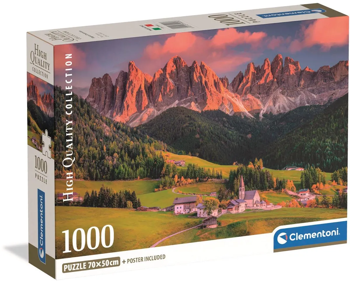 Clementoni Magische Dolomieten Puzzel 1000 Stuks