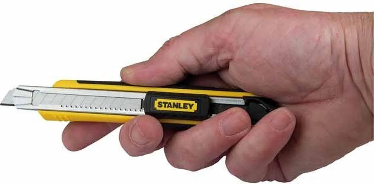 Stanley FatMax Afbreekmes 9mm - 6 Mesjes - Zwart/Geel