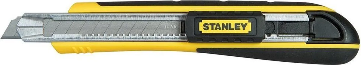 Stanley FatMax Afbreekmes 9mm - 6 Mesjes - Zwart/Geel