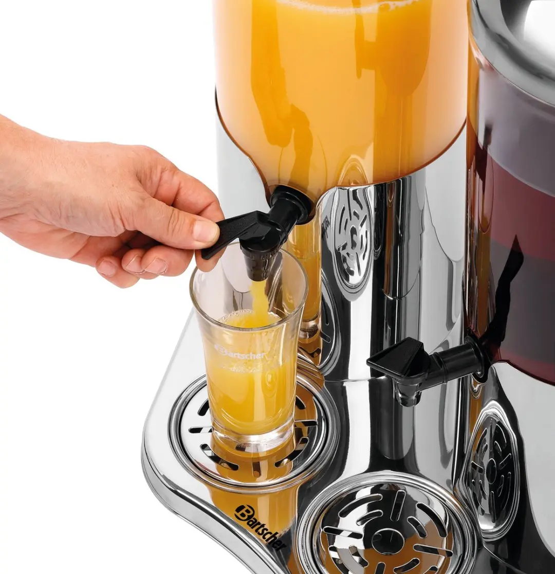Bartscher Drankendispenser DEW5 Duo 10L - RVS