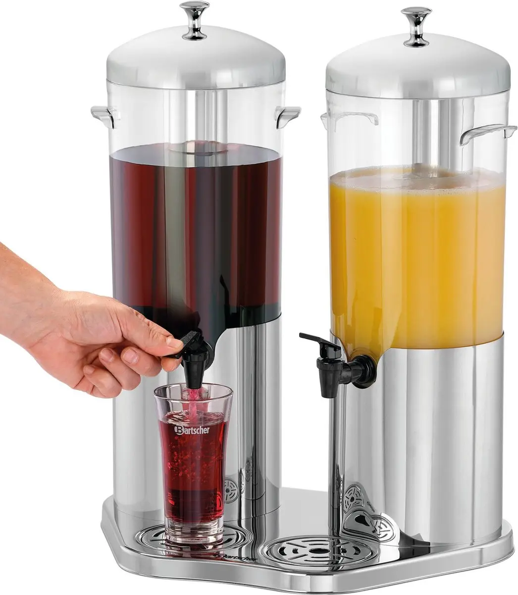Bartscher Drankendispenser DEW5 Duo 10L - RVS