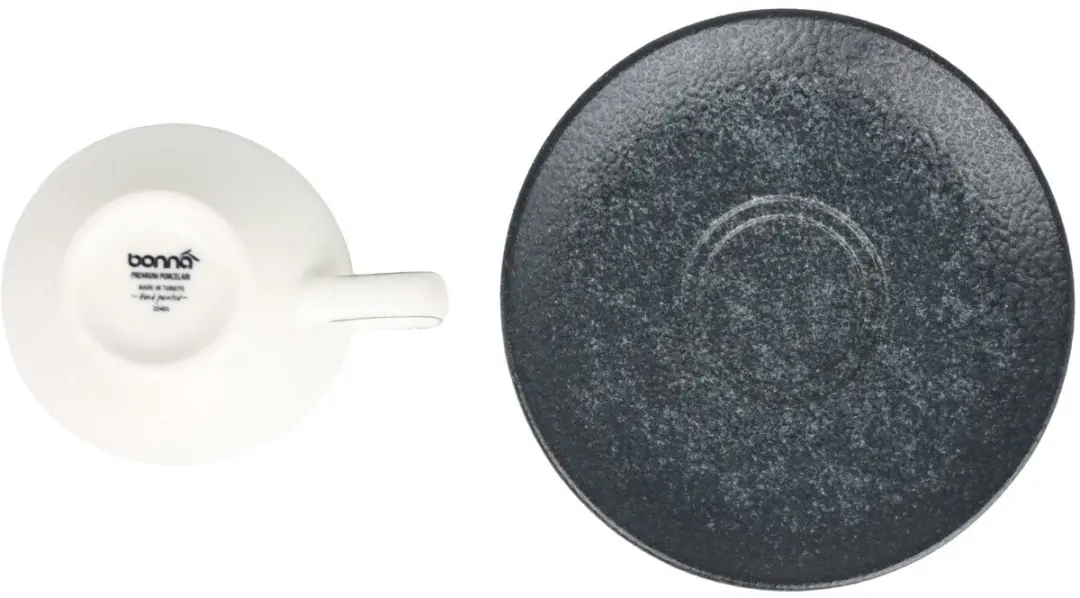 Bonna Mega Theekopjes & Schotels 230cc - 6-delig Multikleur