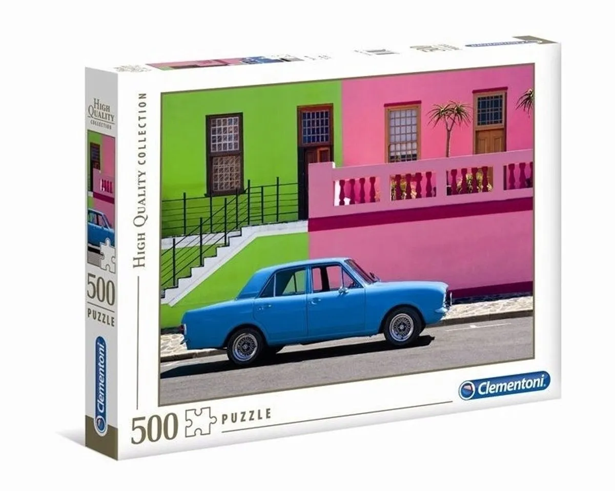 Clementoni Blue Autopuzzel 500 Stukjes