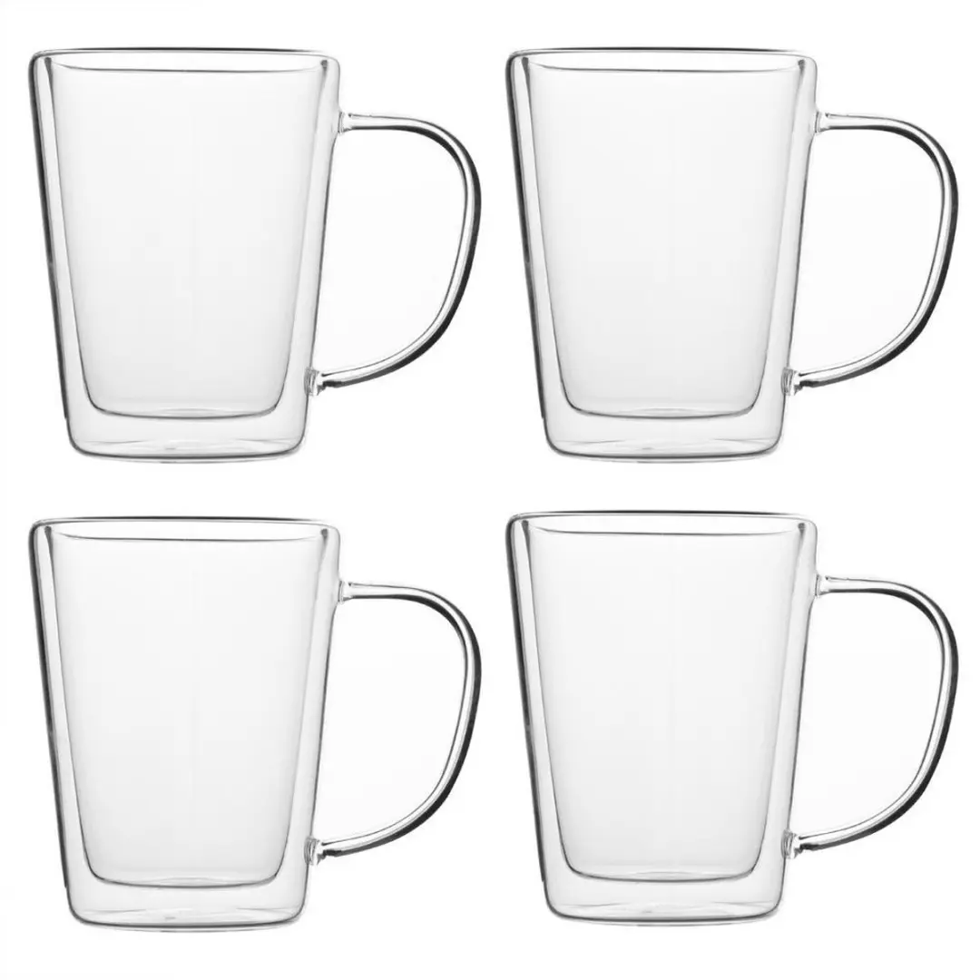 Monzana Theeglazen Set 4x250ml