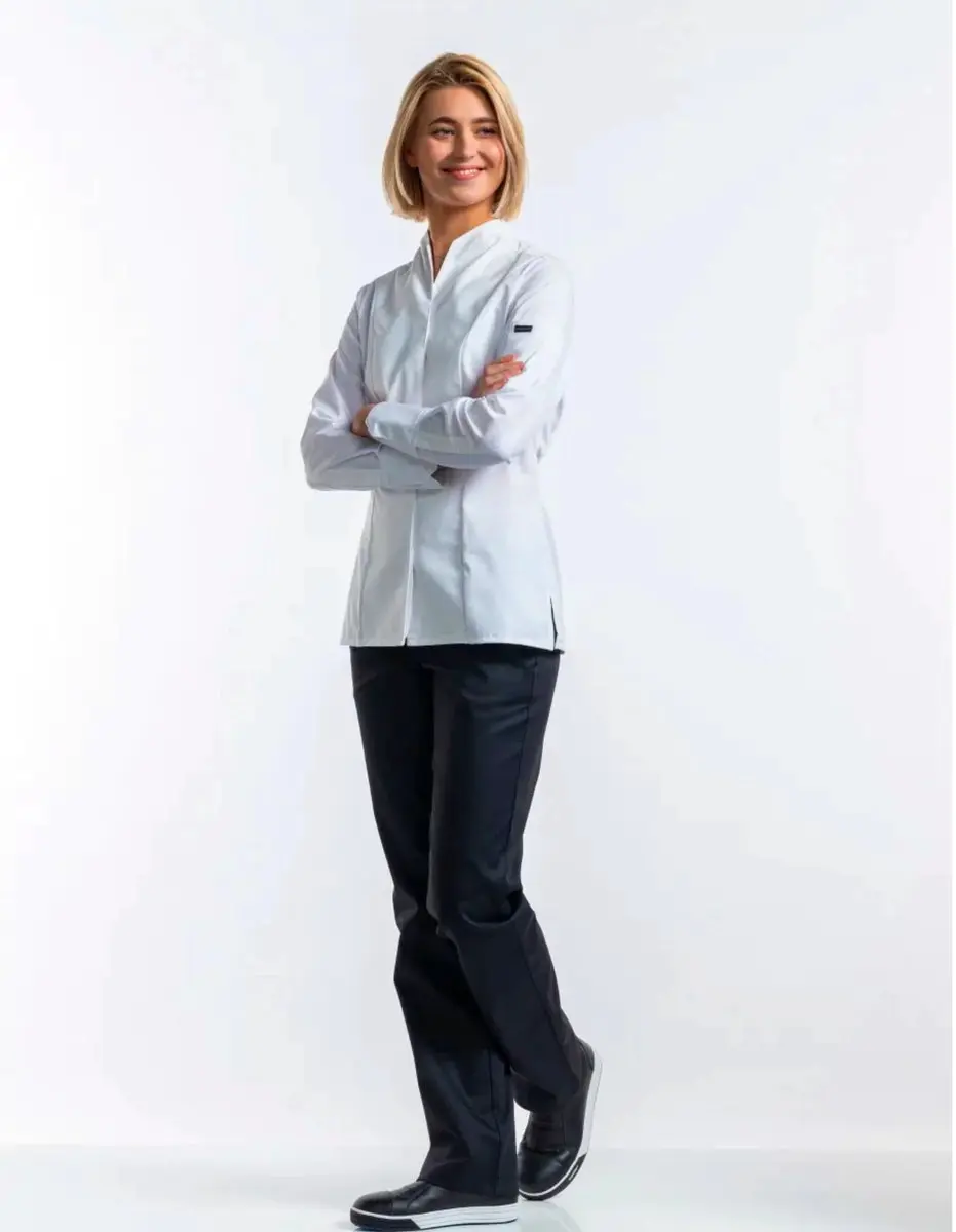Chaud Devant Chef Jacket Lady Noble SFX Wit - M